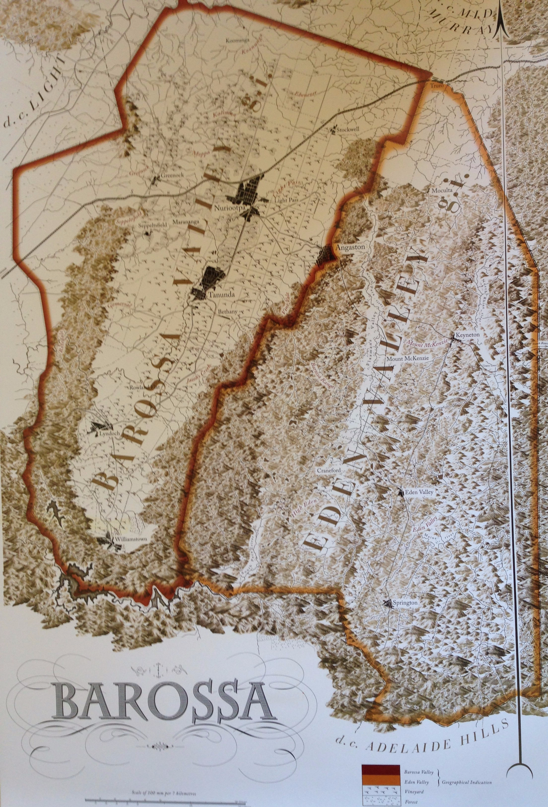 Barossa Map